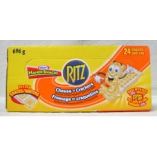 Crackers - Kraft Brand - Handi Snacks Cheese with Ritz Crackers With Real Cheese  1 x 24 x 29 Grams
